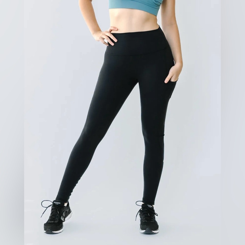 Love and Fit Guardian Evolve Leggings 28", Black, Size Large